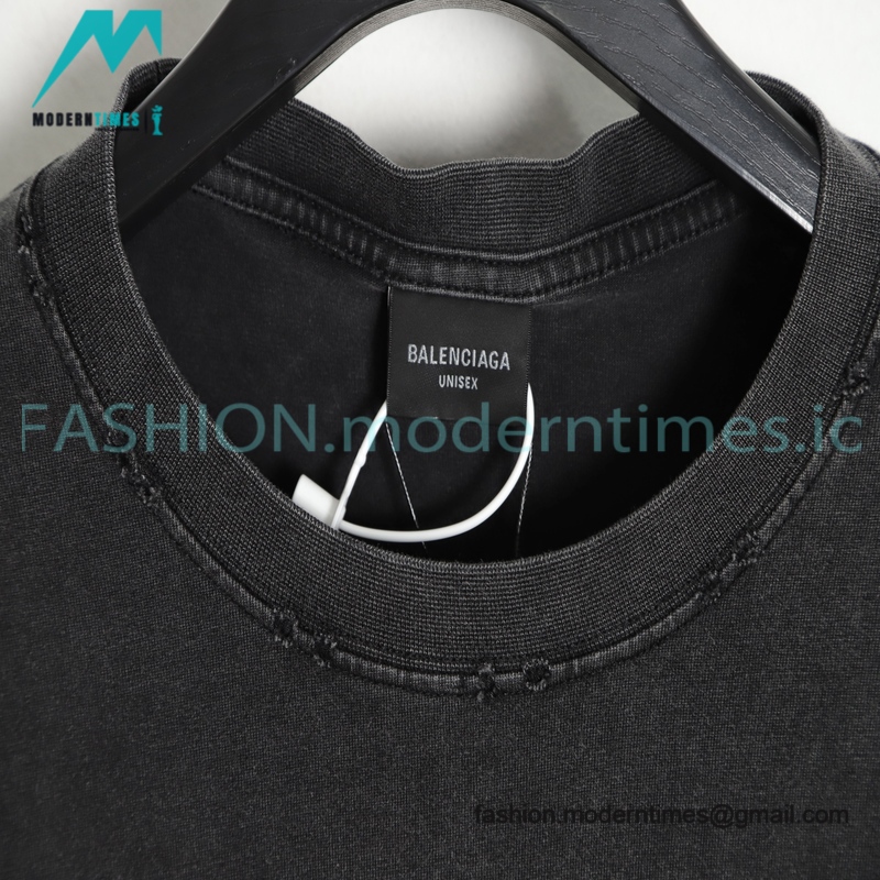 Balenciaga - 23SS Scissor Print Short Sleeve T-shirt
